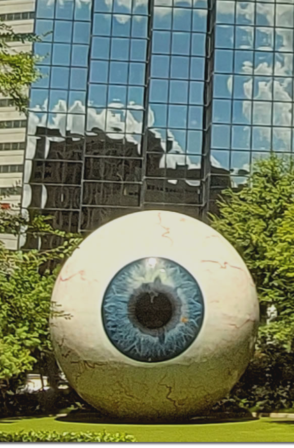 Dallas Tours - Giant Eyeball